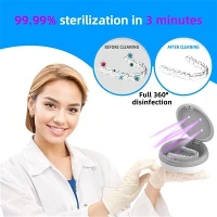Linyeoe tsa OEM UV Dental Retainer Sanitizer: Seo Bahlahisi ba Orthodontic ba...