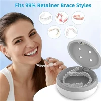 Invisalign Retainer Care 101: Hobaneng ha USB-C E Chargeable UV Case e Feta L...